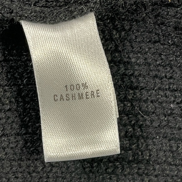 St. John Black Cowl Neck Sweater - Picture 7 of 7